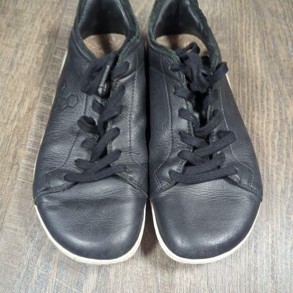 Vivobarefoot Geo Court III Black Leather Women’s Sneaker Shoes Size EU 35 US 4.5 - Picture 4 of 13